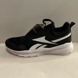New Reebok XT Sprinter Slip On Black Running Shoes - Size Youth 5 / EU36.5 NIB